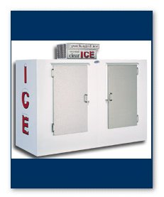 Outdoor Ice Merchandiser Leer Model 100 Upright