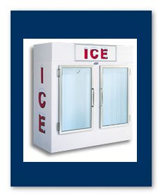 Leer Indoor Ice Merchandisers Model 75